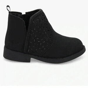 Oshkosh Toddler Girls Estell Zipper Closure Ankle Boots Black size 5